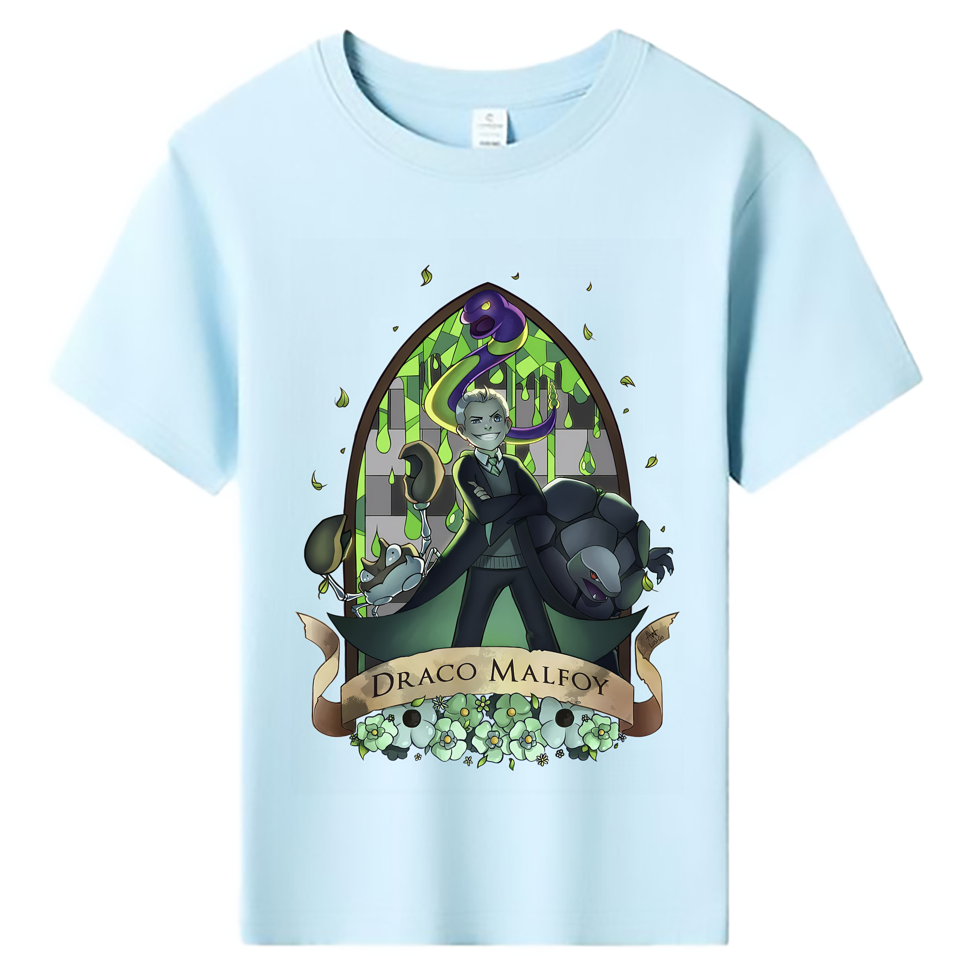 （画像用） Harry Potter ハリー・ポッターシリーズ 綿100％キッズTシャツ（フロントプリント）